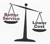 Better services, lower costs